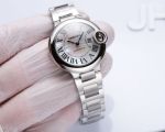 Ballon Bleu de Cartier 33MM Call076 Movement Women Mother of Pearl Watch